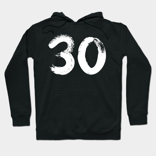 Number 30 Hoodie by Erena Samohai